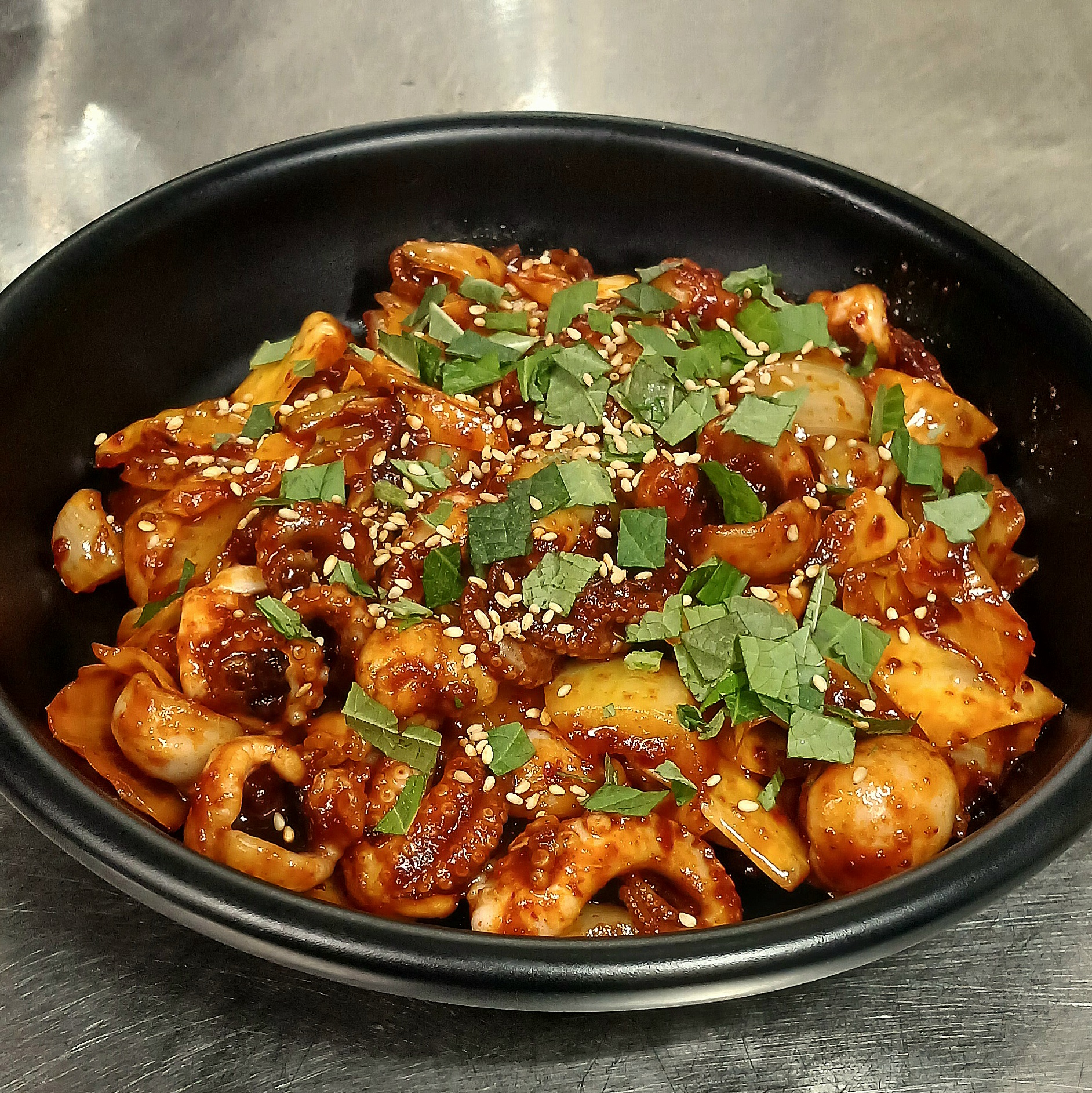 쭈꾸미덮밥 — 직화 불맛